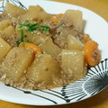 3yury's cooksnap of when they made うんま〜い♪ほっこり大根のとろうま煮♡.