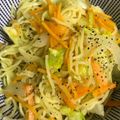 夕飯は６時です's cooksnap of when they made レモンでさっぱり♪ヘルシー塩焼きそば！.