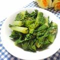 メルティローズ's cooksnap of when they made 菜の花の辛子和え.