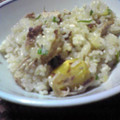 sanshou's cooksnap of when they made 秋満喫♪さんまと栗の炊き込みご飯.