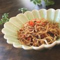 くーたん♪'s cooksnap of when they made スイスチャードちりめんじゃこのふりかけ♬.