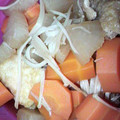 chica★'s cooksnap of when they made えのき大根人参油揚げの煮物♡.