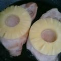 クックるん☆戦隊's cooksnap of when they made ポークパイナップル.