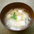 runa10's cooksnap of when they made 大根とお豆腐のみそ汁.
