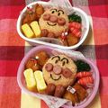 野比のびえ's cooksnap of when they made 簡単アンパンマン　デコふりでお弁当.