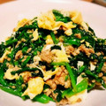 クック漣ちゃん's cooksnap of when they made かき菜の中華あん絡め.