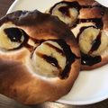 スマイル８号's cooksnap of when they made パリパリ餃子の皮でチョコバナナ☆.