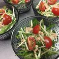 HomaRuu's cooksnap of when they made ツナと水菜のゴママヨポンサラダ♡.