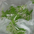 プチトマト☺'s cooksnap of when they made 水菜の新鮮保存法.