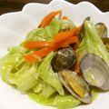 kokemomo60's cooksnap of when they made 春キャベツとあさりのバター炒め.