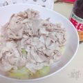 ときだ♡'s cooksnap of when they made 茹でキャベツもやし豚こまのヘルシーサラダ.