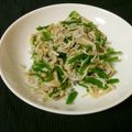 せんしユウヤンLV3's cooksnap of when they made ピーマンえのきシラスのバター炒め.