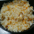 のらのらのらのらのら's cooksnap of when they made 鶏と人参と油揚げの炊き込みご飯☆.