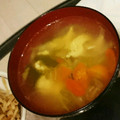 eiyoushi's cooksnap of when they made トマトとたまごのスープ【学校給食】.