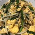 ゆみ0219's cooksnap of when they made たまごとニラともやしのさっぱり炒め.
