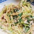 ❀のんたん❀'s cooksnap of when they made ぱぱっと！ツナと水菜のマヨポン和え.
