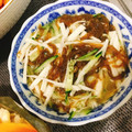 るんクック's cooksnap of when they made もずくときゅうりと長芋の酢の物.