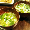 ぐでたまパン's cooksnap of when they made ほうれん草のかき玉汁.