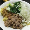 kotahoo's cooksnap of when they made 簡単汁なし担々麺。masao2917.
