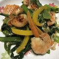 ☆はるmama★'s cooksnap of when they made 海老と野菜の青じそ炒め.
