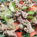 Ken_MMA's cooksnap of when they made 青梗菜＆トマト＆茄子＆豚肉のコンソメ炒め.