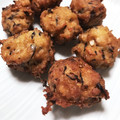 ゆうたぱん's cooksnap of when they made 冷凍ＯＫ♪鶏挽き肉とひじきの落とし揚げ.