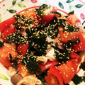 クックE662AA☆'s cooksnap of when they made たことトマトとわかめのさっぱりサラダ.