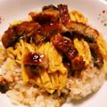 とな吉's cooksnap of when they made うなぎ１尾で豪華♪簡単ひつまぶし風ご飯.