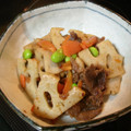 key west's cooksnap of when they made 牛肉と蓮根の甘辛炒め.