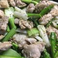 みっくぱん's cooksnap of when they made 簡単♡あっさり♡鶏肉とネギ炒め.