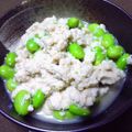 nosso's cooksnap of when they made ふわふわ高野豆腐と枝豆の煮物.