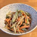 うめぼしこんぶ's cooksnap of when they made 保育園レシピ♪ 和風ごぼうサラダ.