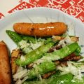 でりしゃす二の腕's cooksnap of when they made ✿スナップエンドウとベーコンのGP炒め✿.