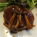 〈＊HATO＊〉's cooksnap of when they made 玉ねぎは炒めないで！ハンバーグ　卵不使用.