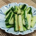もえちゃんはは's cooksnap of when they made ピリ辛きゅうり☆.