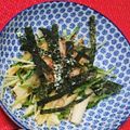 yukiet84's cooksnap of when they made 糖質制限♪水菜と大根のしゃきしゃきサラダ.