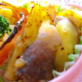 にゃぁくん's cooksnap of when they made ジャガイモと豚肉の梅しそ炒め.