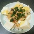 ポリリン酸's cooksnap of when they made 塩鯖焼いて混ぜるだけ！簡単美味い鯖味噌丼.