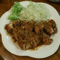 minarin's cooksnap of when they made 照り旨チキンソテーのマスタードソースがけ.