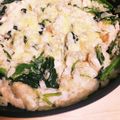 あゆちむ's cooksnap of when they made フライパンでチキンとほうれん草のドリア♡.