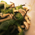 クックLZ7E8G☆'s cooksnap of when they made ピーマンと椎茸の炒め煮.
