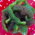 ♡meme♡♪♪'s cooksnap of when they made ピーマンととろろ昆布のおひたし.