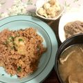 静777's cooksnap of when they made 絶品！豚キムチチャーハン！.