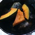taruo25's cooksnap of when they made 楽チン♪かぼちゃの煮物。.
