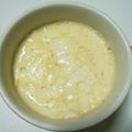 クックW55Z6J☆'s cooksnap of when they made レンジで簡単♪糖質少なめ豆乳プリン.