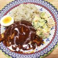 ＭAＹA★'s cooksnap of when they made デミグラスソースの煮込みハンバーグ.