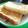 しじみごはん's cooksnap of when they made 保育園の味★きなこトースト.