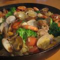 yucco's cooksnap of when they made ご飯好き一家のためのパエリア・ピラフ風！.
