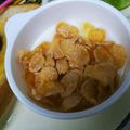 choco831's cooksnap of when they made はちみつがけコーンフレークヨーグルト☆彡.
