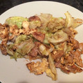 パパdeさつき's cooksnap of when they made 豚肉とレタスと卵のオイスター炒め♪.